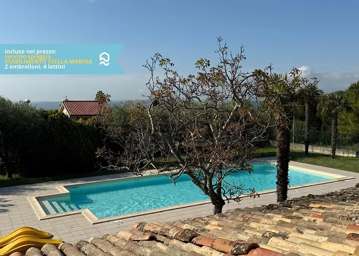 Viva1 - Numana, Nuovo Pentalocale In Con Piscina Apartment *