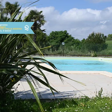Viva1 - Numana, Nuovo Pentalocale In Con Piscina נומאנה